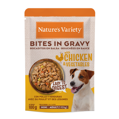 Bouchées en sauce petit chien - Nature Variety