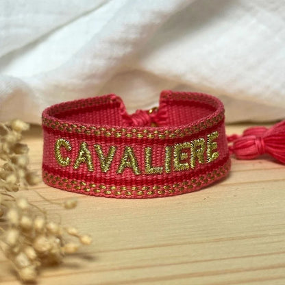 Bracelet Tissu Cavaliere - Equestrian