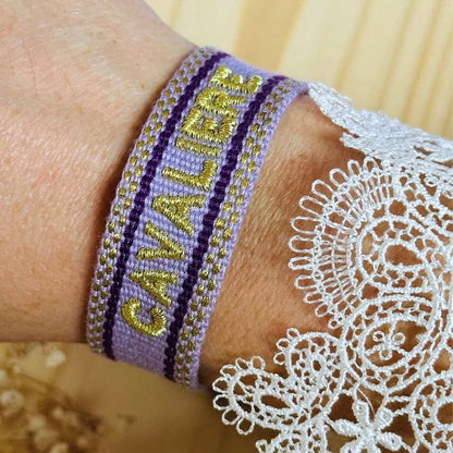 Bracelet Tissu Cavaliere - Equestrian