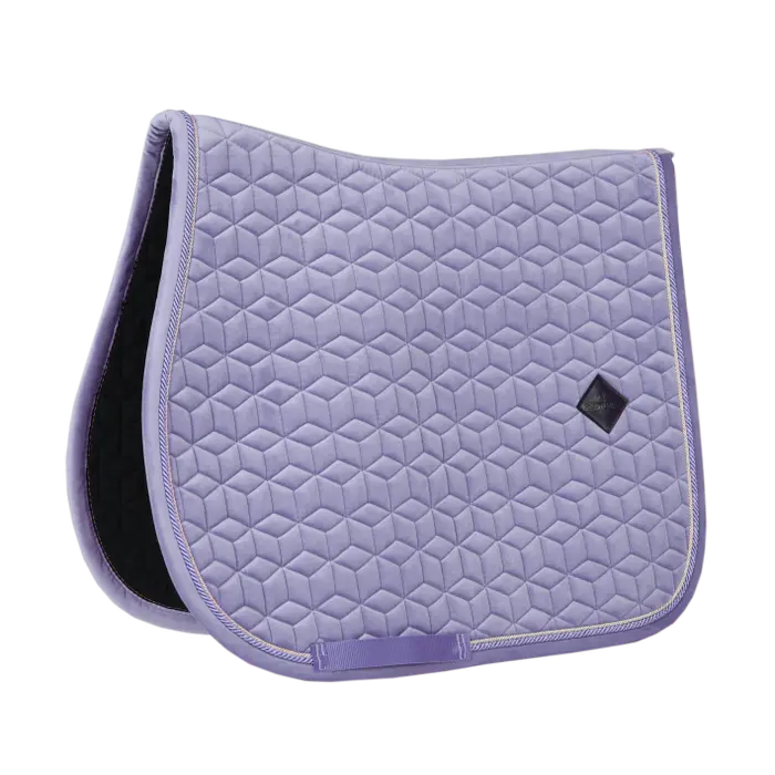 TAPIS DE SELLE KENTUCKY VELVET JUMPING VIOLET