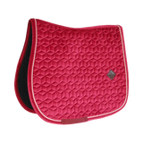 Tapis de selle kentucky Velvet Jumping Fushia