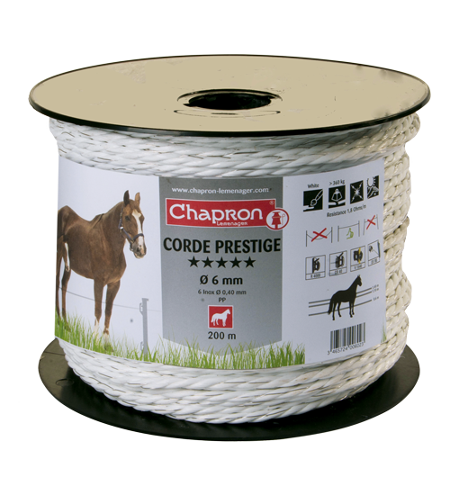Corde De Clôture Prestige 6mm 20m Chapron