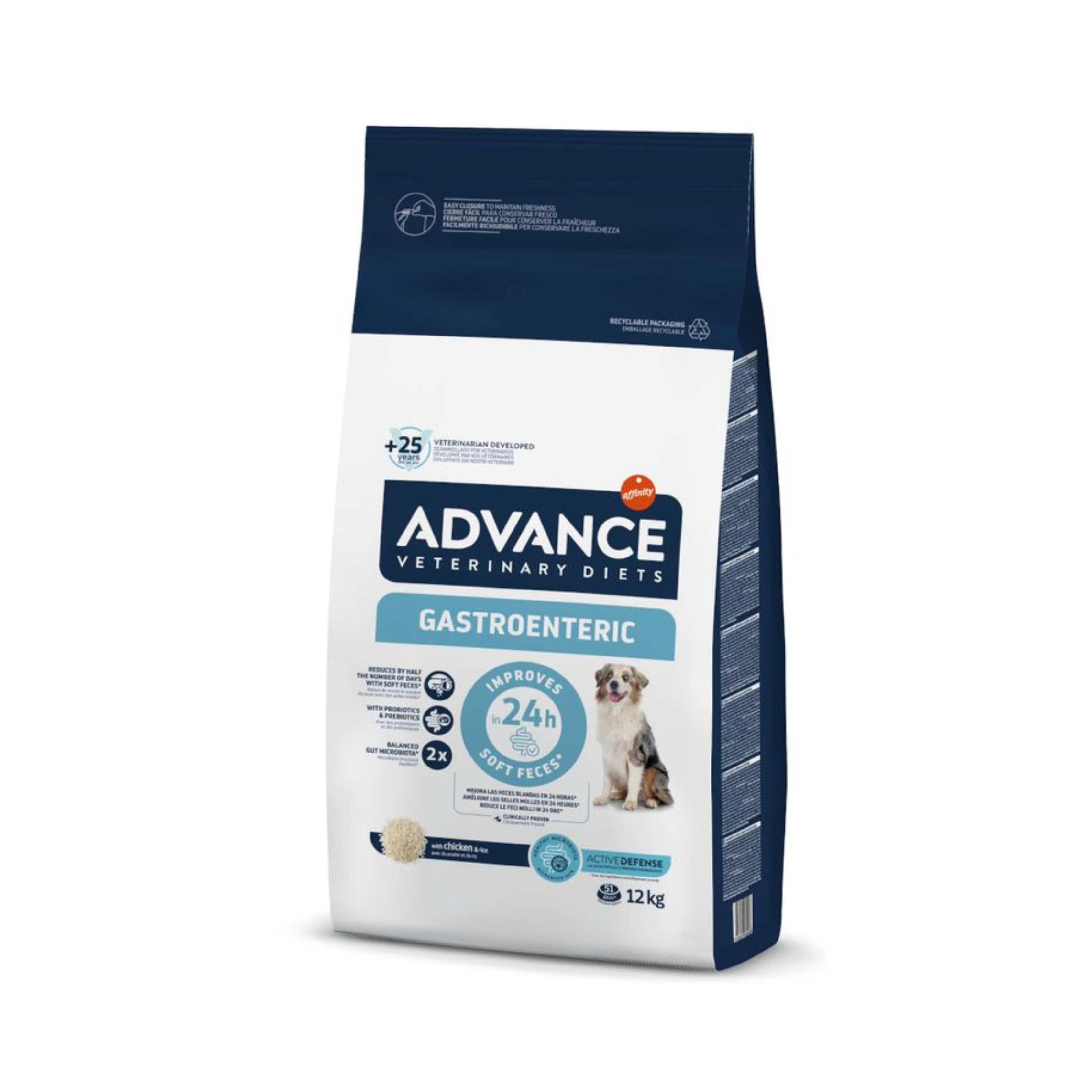 Croquettes pour Chien Gastroenteric Médium/Max - Advance Vet