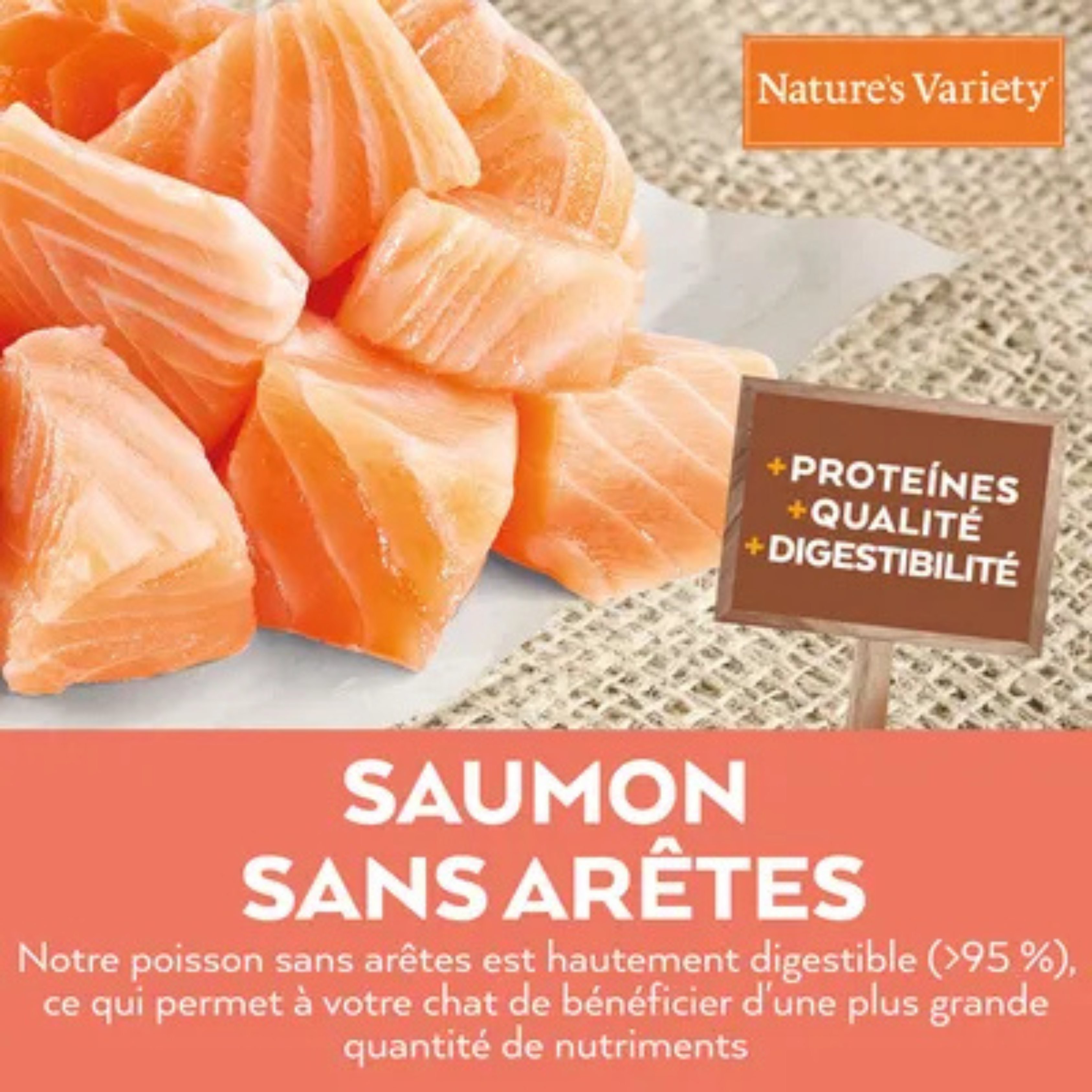 Croquettes pour Chat Stérilisé Sans Céréales - Nature's Variety