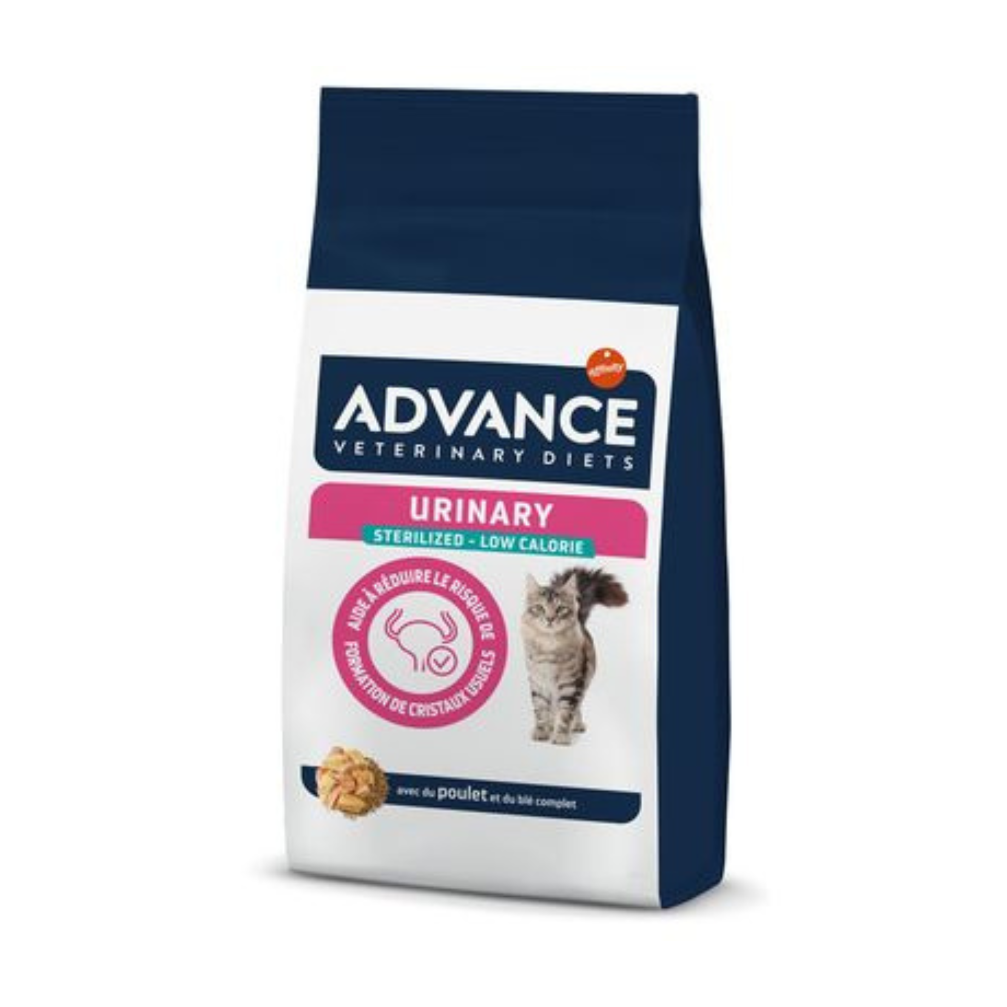 Croquettes Urinary Low Calorie pour Chat - Advance Vet