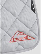 TAPIS DE SELLE EQUILINE GRIS GLACIER ROMBO