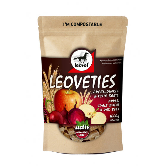 BONBONS LEOVET POMME, BLE, BETTERAVE ROUGE