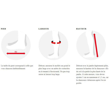 Bottes Orion Noir Tige Haute - Ego7