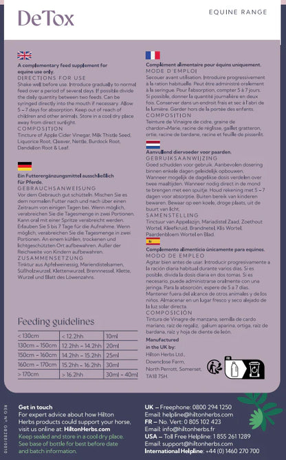 Complément Alimentaire Détox Liquide - Hilton Herbs