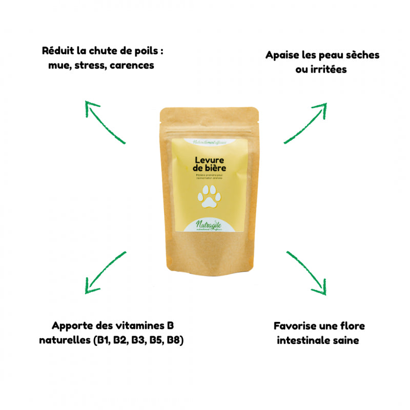 Levure de bière - Nutragile Chien-Chat