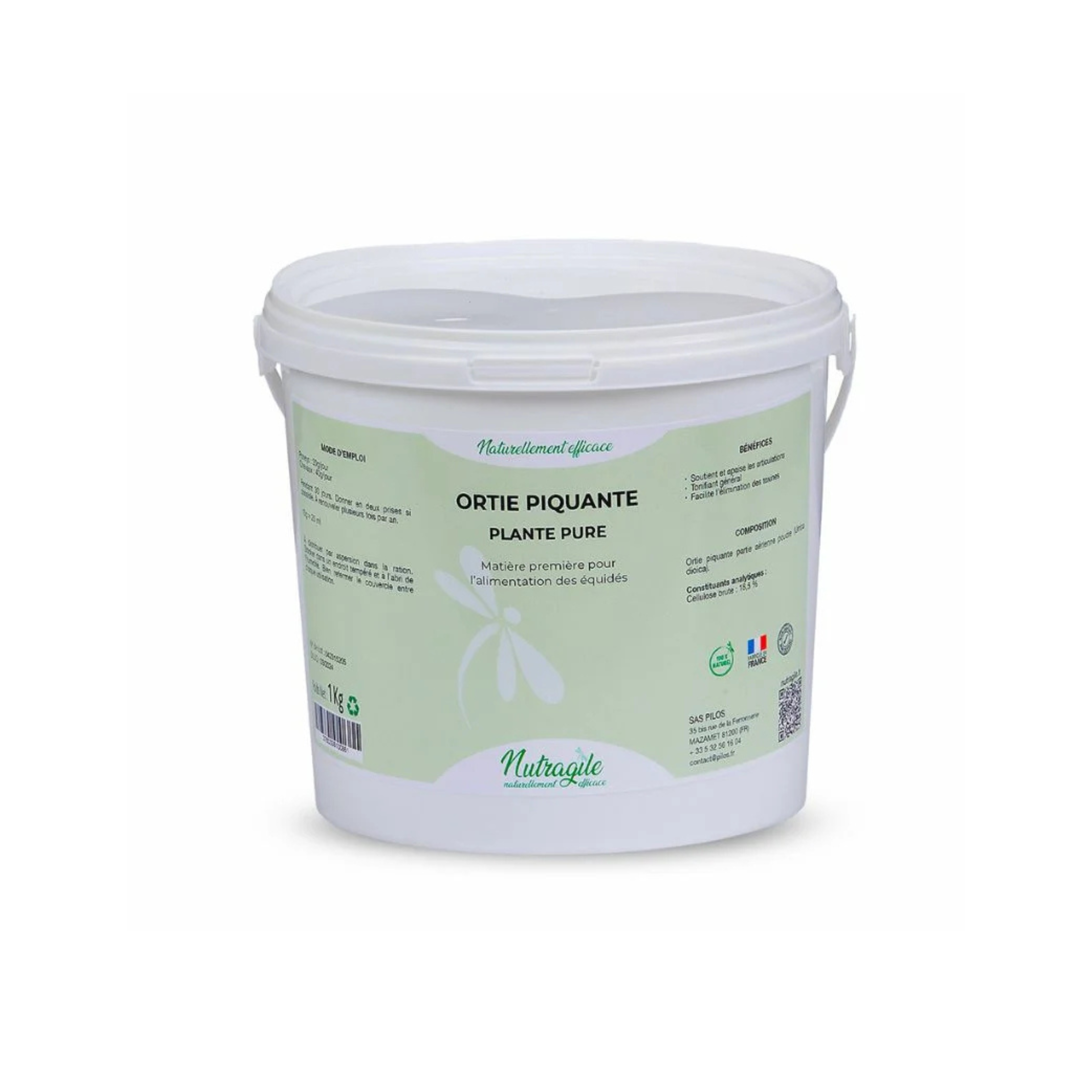 Ortie Piquante Poudre 1 KG - Nutragile