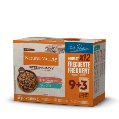 Pack Pochons Bouchées en sauce Chat - Nature's Variety