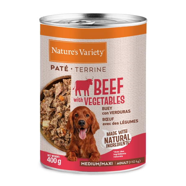 Pâtée Chien +10kg - Nature's Variety