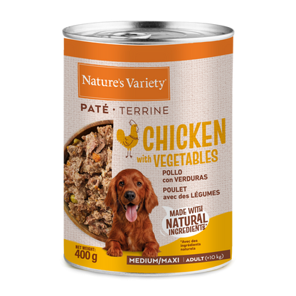 Pâtée Chien +10kg - Nature's Variety