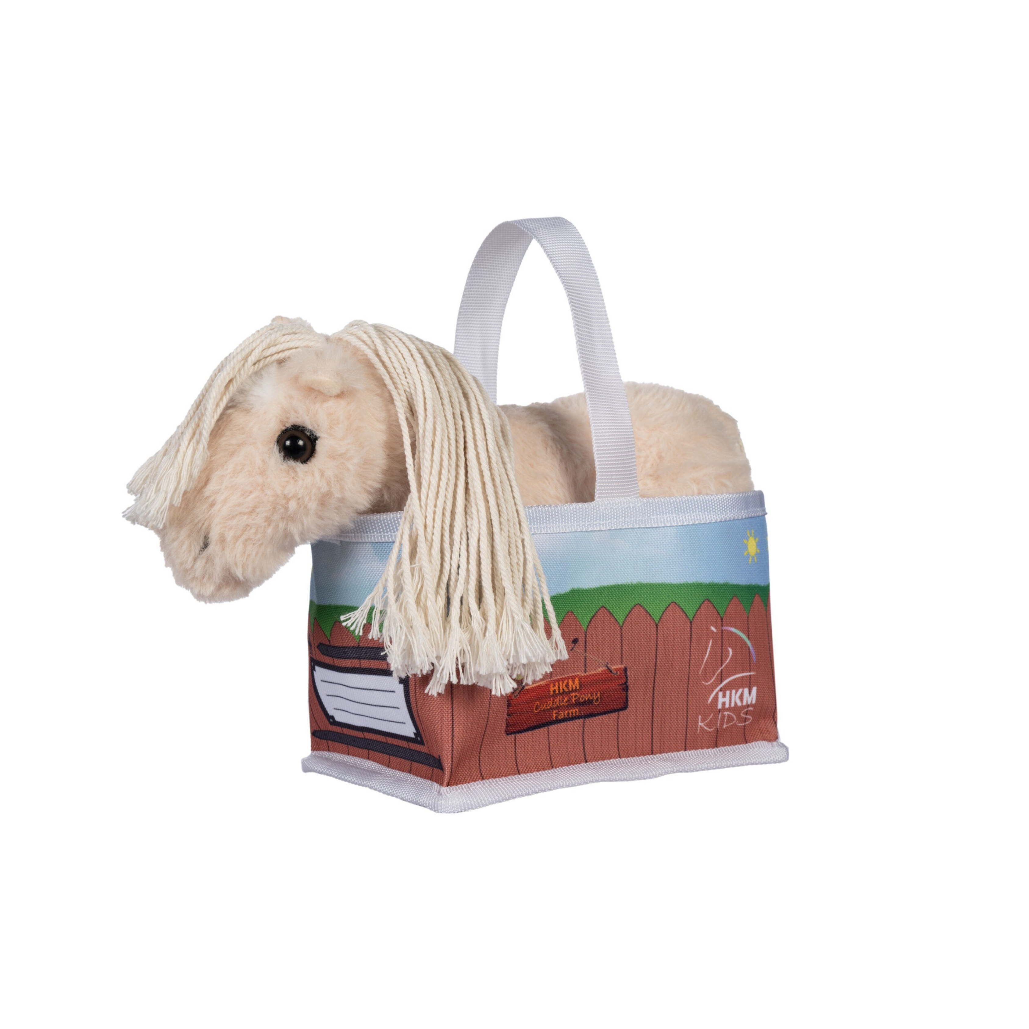 Peluche Poney Cuddle Pony 18cm - HKM