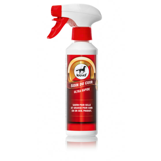 ENTRETIEN POUR CUIR LEOVET QUICK&EASY 250ML