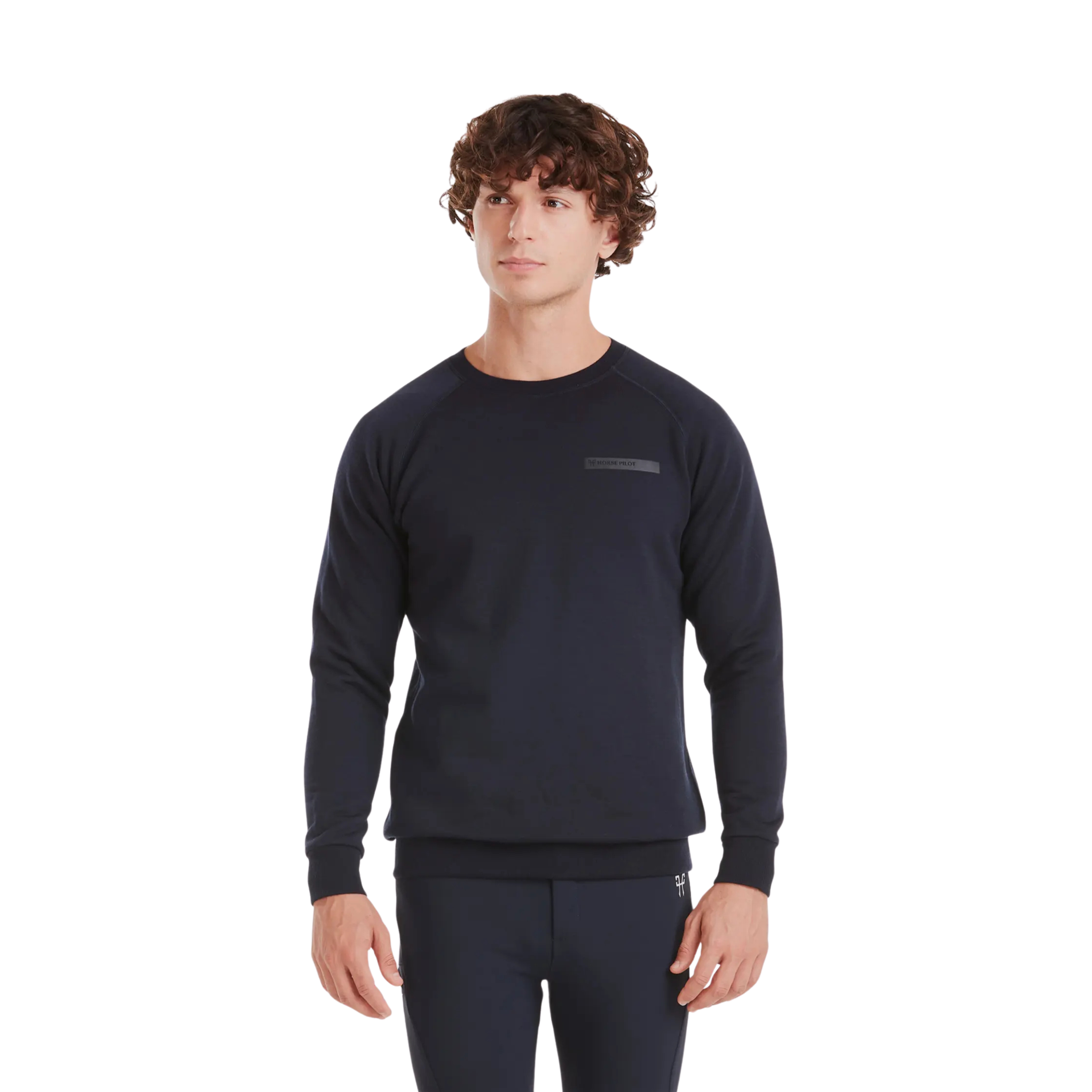 Sweat-Shirt en Laine Mérinos Homme - Horse Pilot