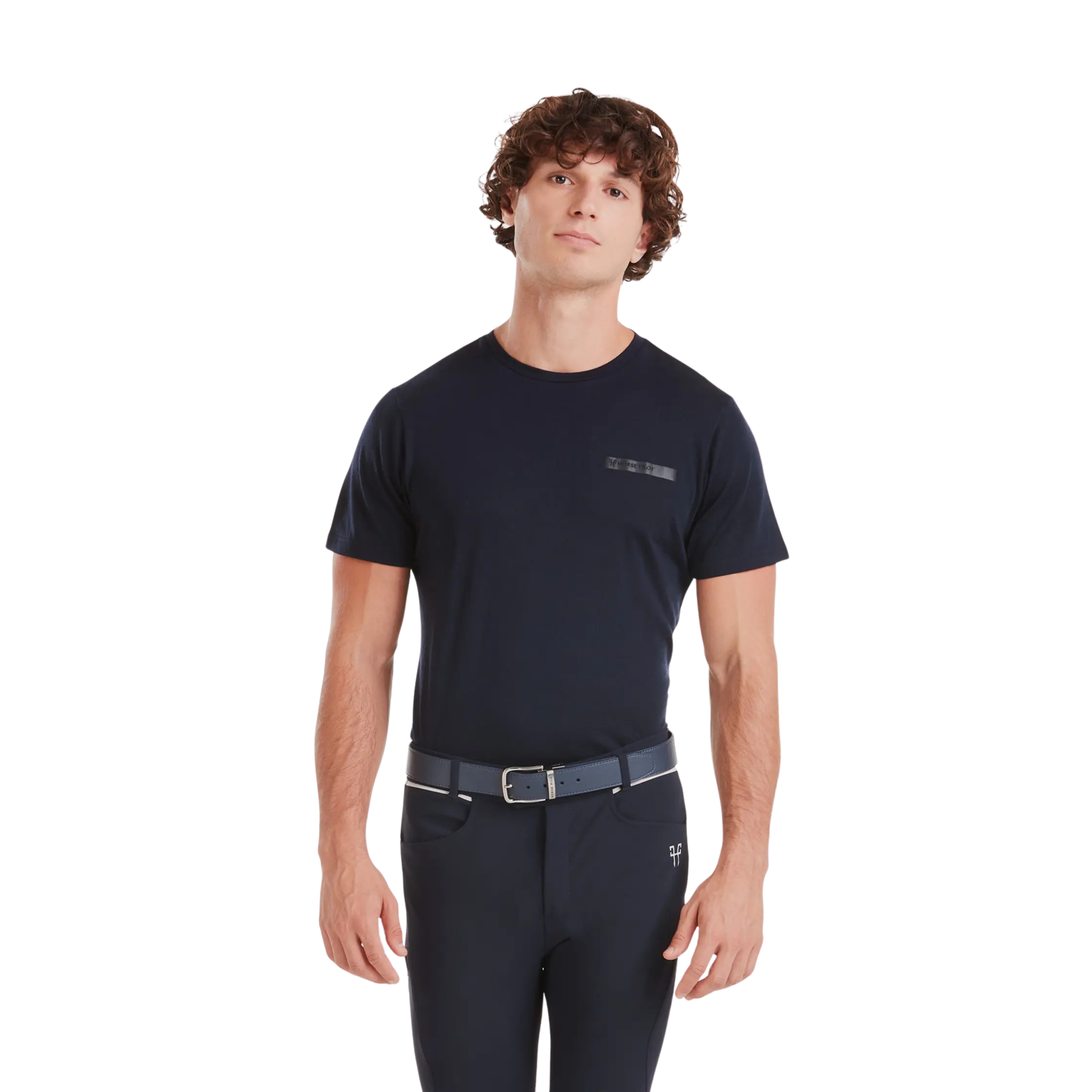 Tee-Shirt en Laine Mérinos Homme - Horse Pilot