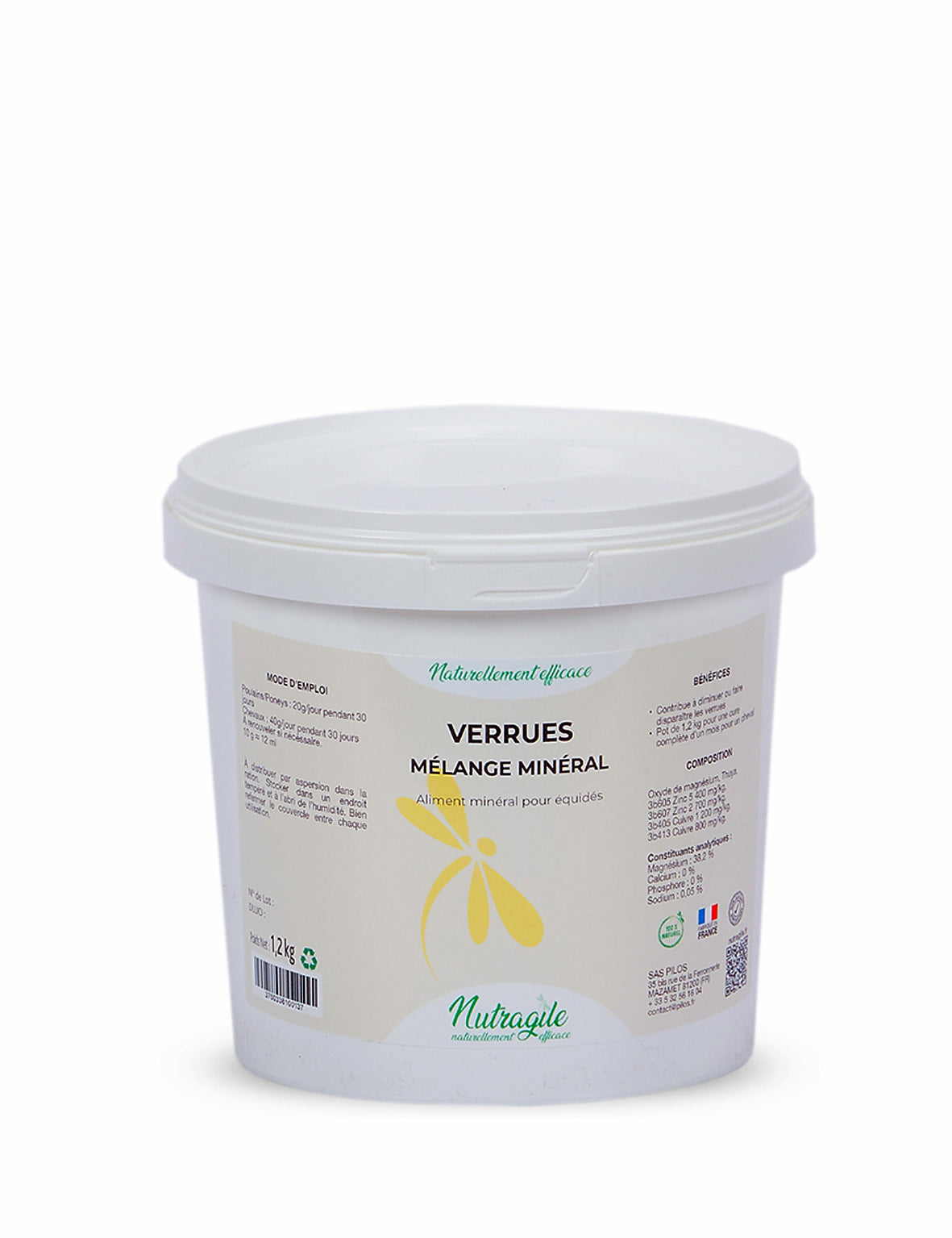 VERRUES NUTRAGILE 1,2KG